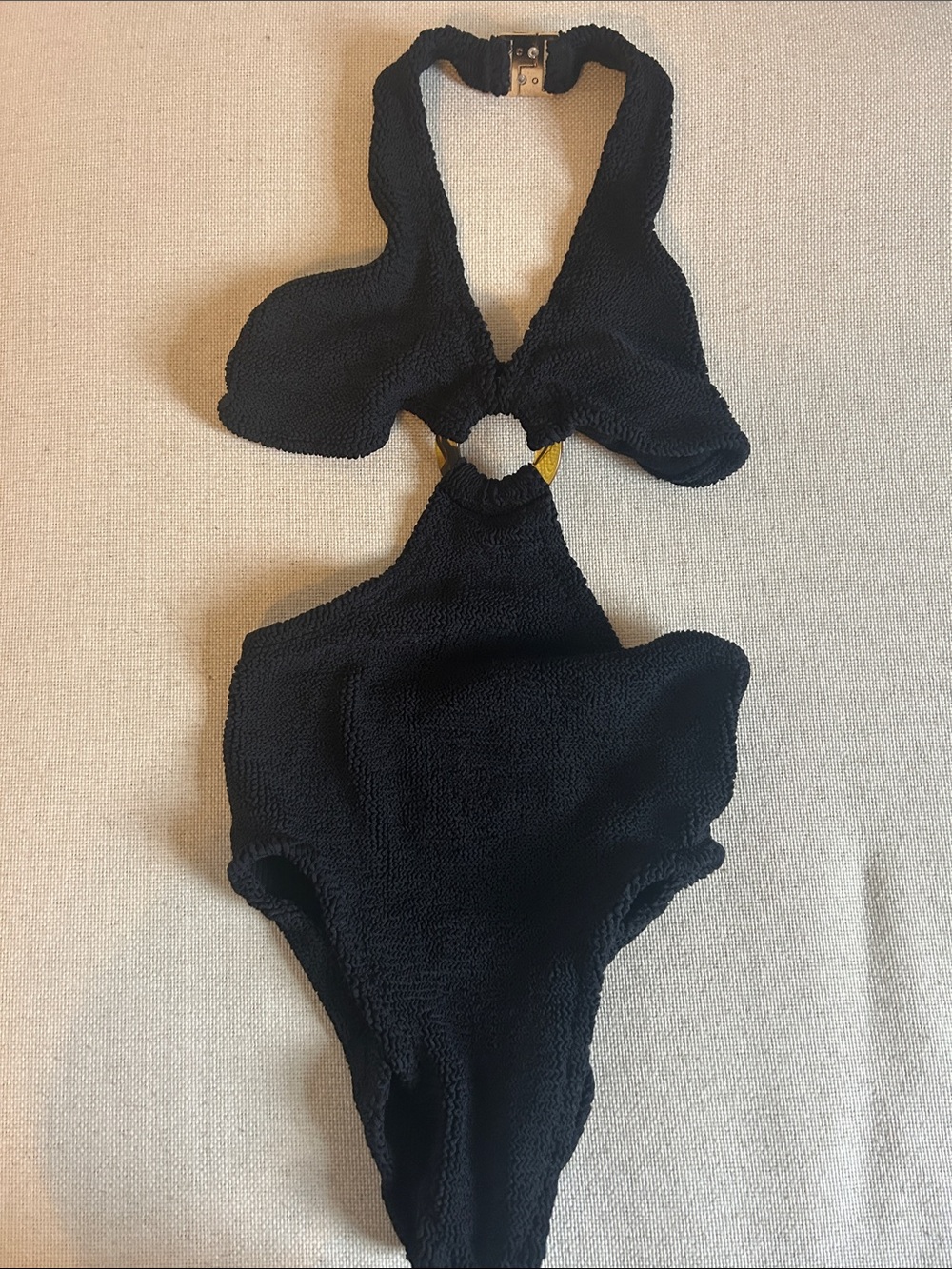 Hunza G Ursula Swim suit in black